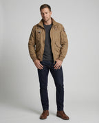 Herren Bomberjacke Militär Stil