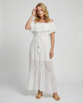 Boho Maxikleid Sommer Damen