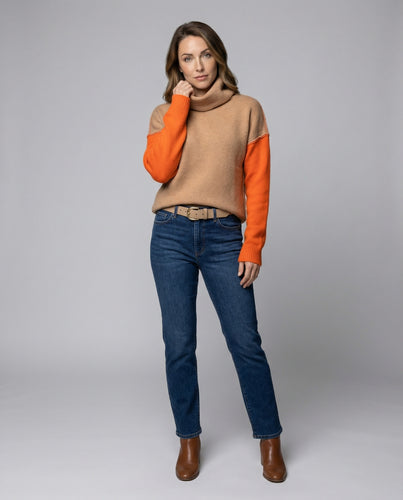 R&B | Lässiger Rollkragenpullover