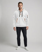 R&B | Stylischer Alltags-Herren-Hoodie mit Halb-Zip-Design