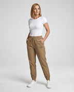 Damen Workwear Hose mit elastischem Bund Straight Leg