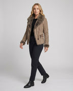 R&B | Winterjacke mit Elegantem Kragen für Den Winter