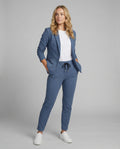 Damen Hosenanzug Mit Offenem Blazer Und Hose