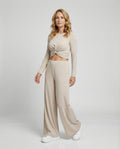 Freizeithose Damen mit weitem Bein