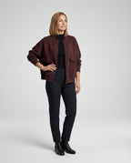 Damen Bomberjacke mit praktischen Taschen