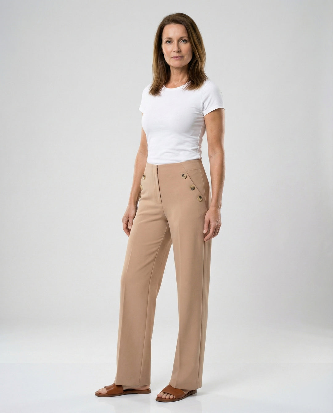 Damen Jumpsuit elegant mit weitem Bein