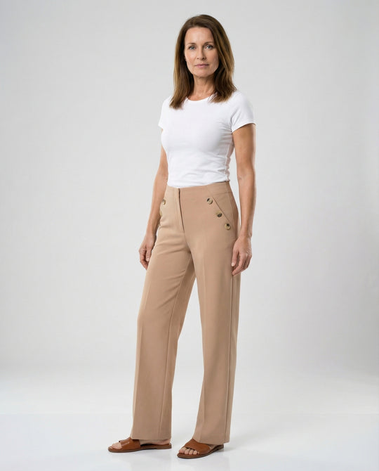 Damen Jumpsuit elegant mit weitem Bein
