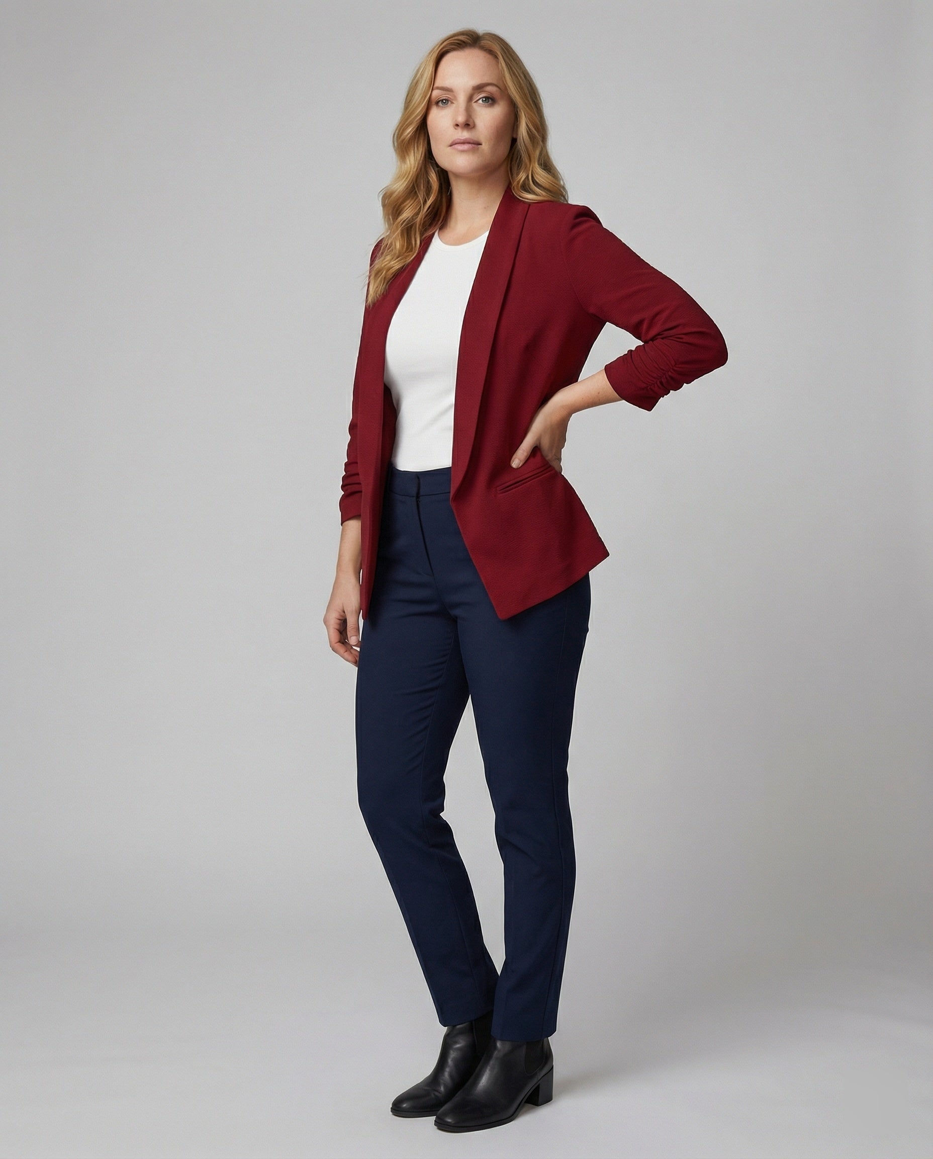 R&B | Stilvoller Blazer Mit Offener Vorderseite