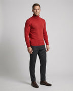 Herren Rollkragenpullover aus weichem Merinowolle R&B