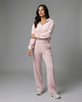 Damen Fleece Jumpsuit mit praktischen Taschen R&B