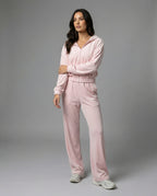 Damen Fleece Jumpsuit mit praktischen Taschen R&B