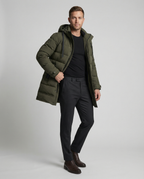 R&B | Winterjacke mit Kapuze für Männer