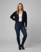 Damen Strickjacke stilvoll mit raffinierten Knöpfen
