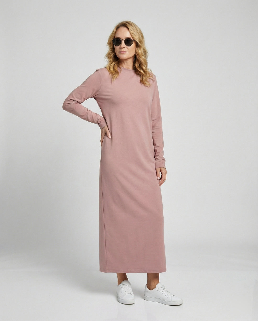 Damen Freizeitkleid Sweat lang