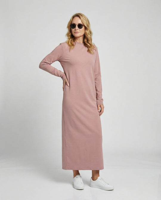 Damen Freizeitkleid Sweat lang