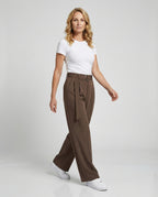 Freizeitkleidung Unisex Bundfaltenhose Weit