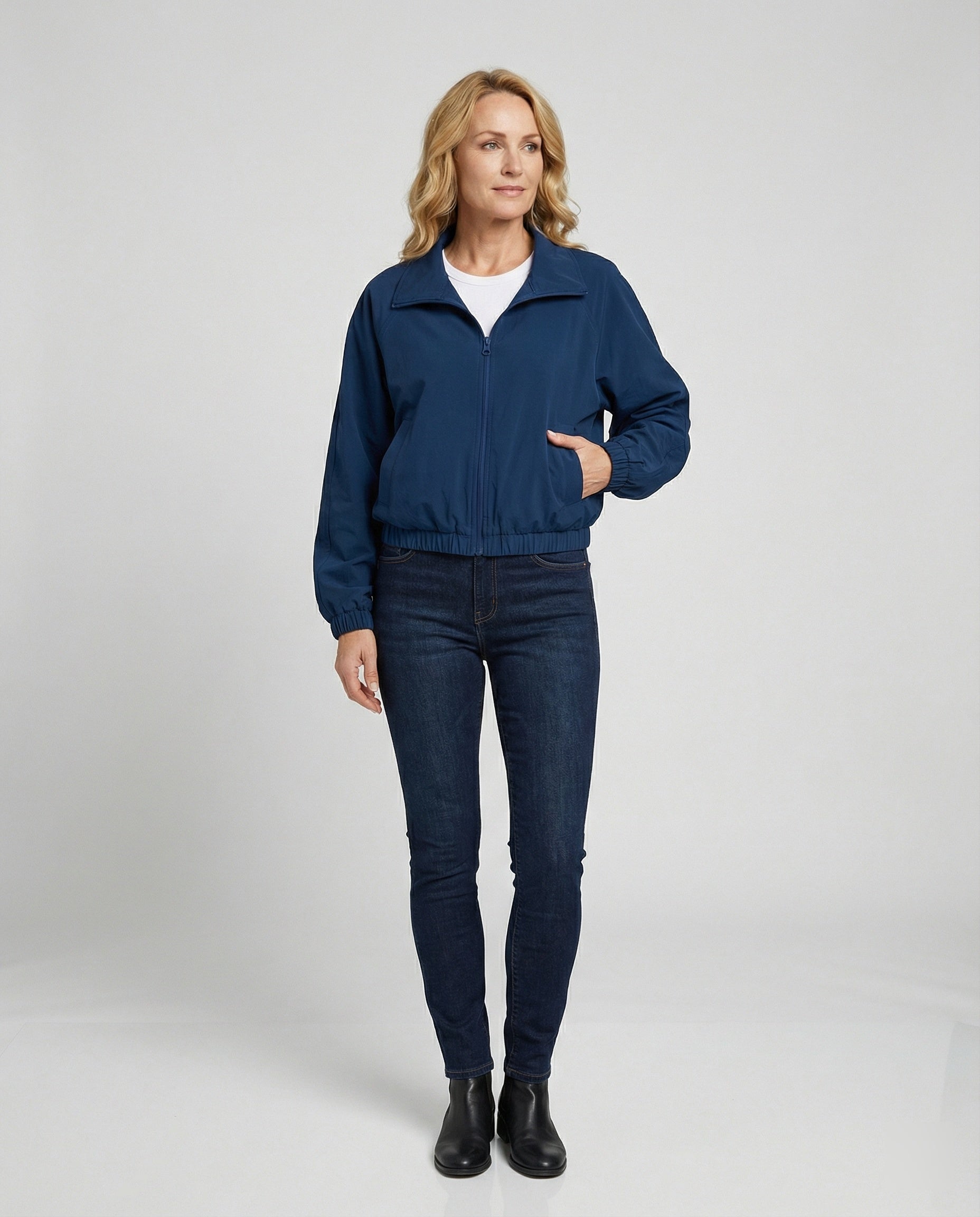 Leichte Trainingsjacke Tailliert Damen