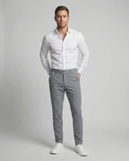 Herren Anzughose Nadelstreifen mit Stretch