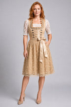 Traditionelles Dirndlkleid mit Schnürmieder für Oktoberfest | R&B