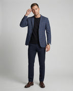 Herren Karosakko Slim Fit Business
