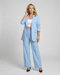 Damen Zweiteiler Set Damen Blazer Hose