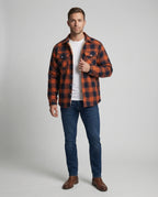 R&B | Karierte Jack mit Fleece-Futter