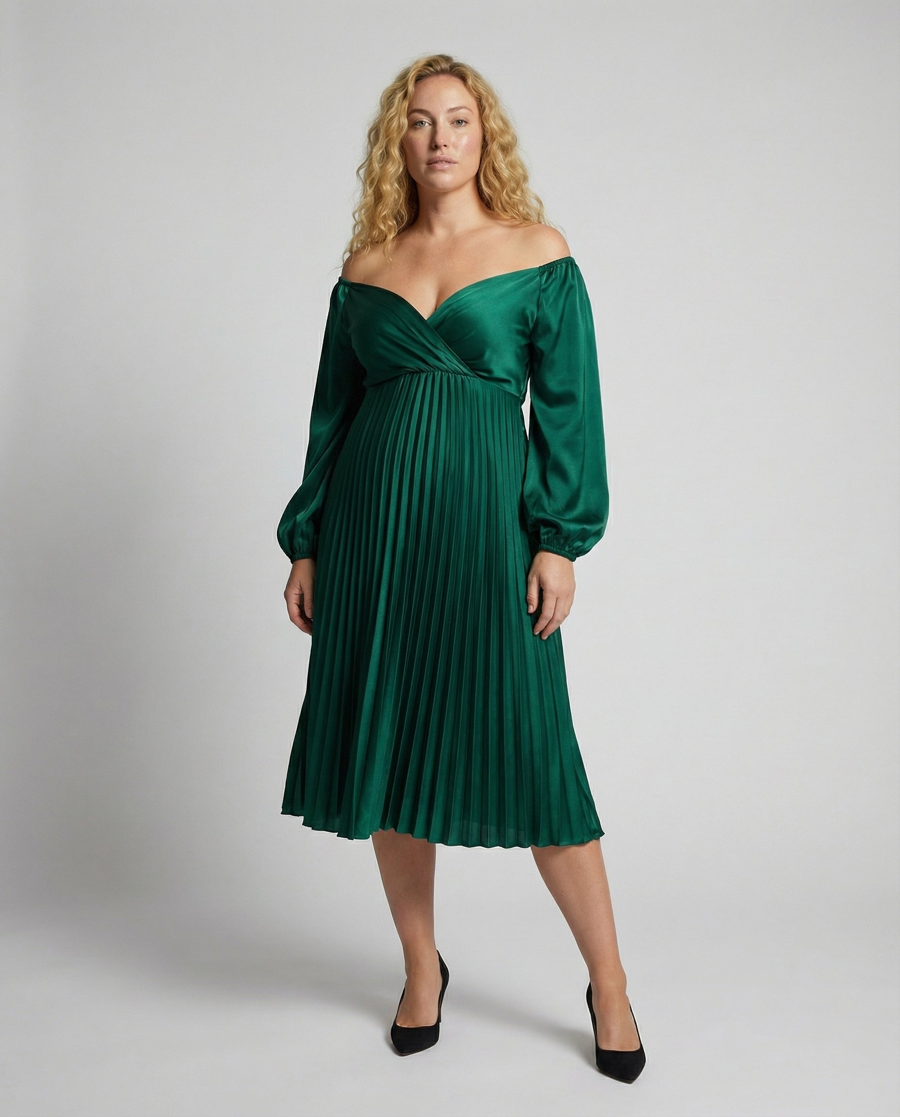EB Schwangerschafts-Chaps-Maxikleider, Elegante, Plissierte, Schulterfreie Cocktailkleider