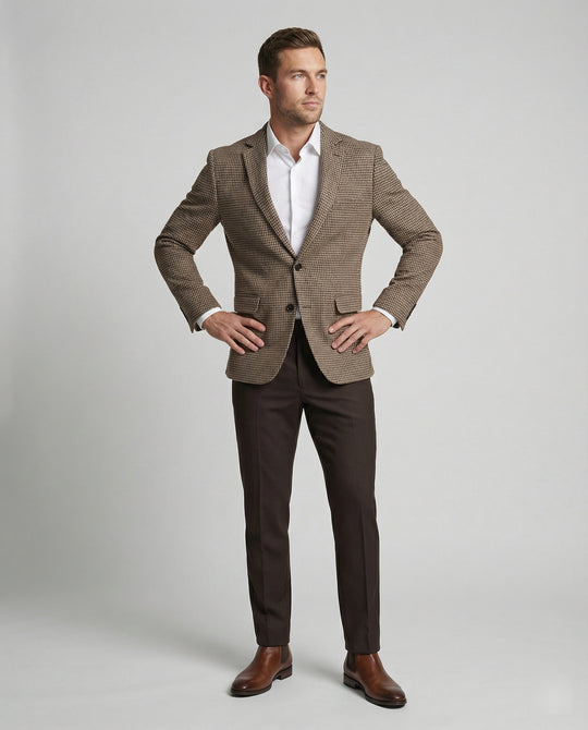 Herren Blazer kariert modern
