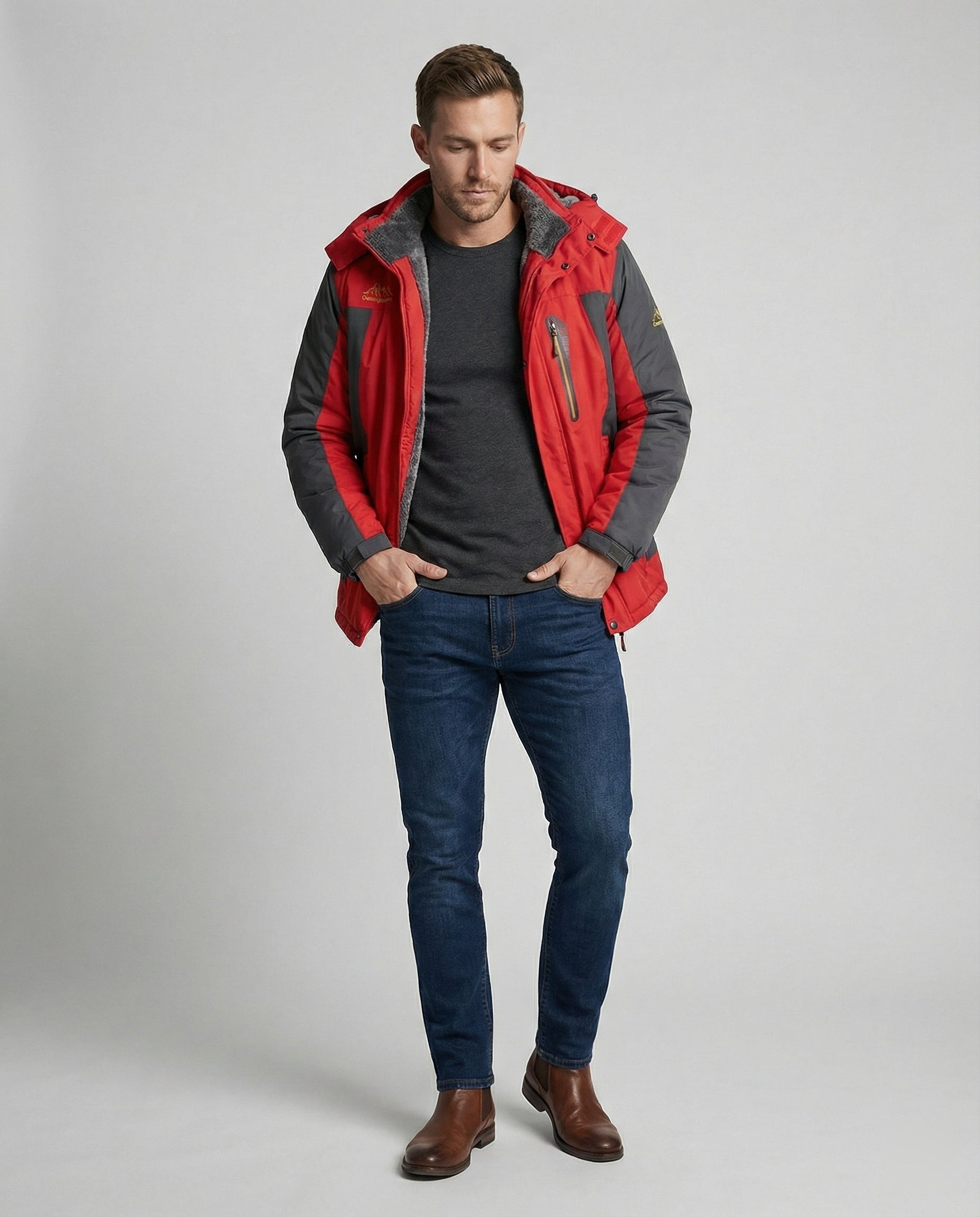 R&B | Hochwertige Wasserdichte Winterjacke für Herren