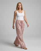 Damen Haremshose Boho Patchwork