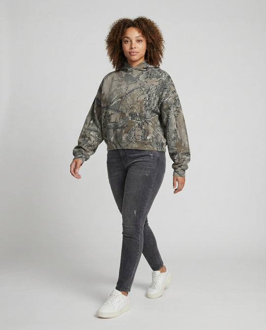 R&B | Retro Unisex Hoodie mit Camouflage-Muster