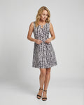 Freizeitkleid Damen Ärmelloses Kurzkleid