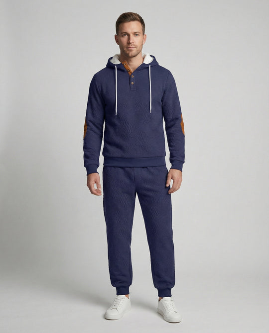 Herren Hoodie-Jogginganzug Set