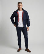 Herren Harrington-Jacke mit Reißverschluss