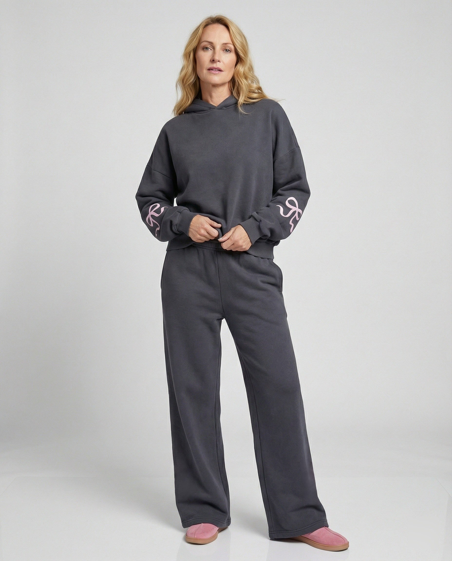 Damen Jogginganzug mit Kapuzenpullover