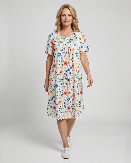 Damen Freizeitkleid Jersey knielang