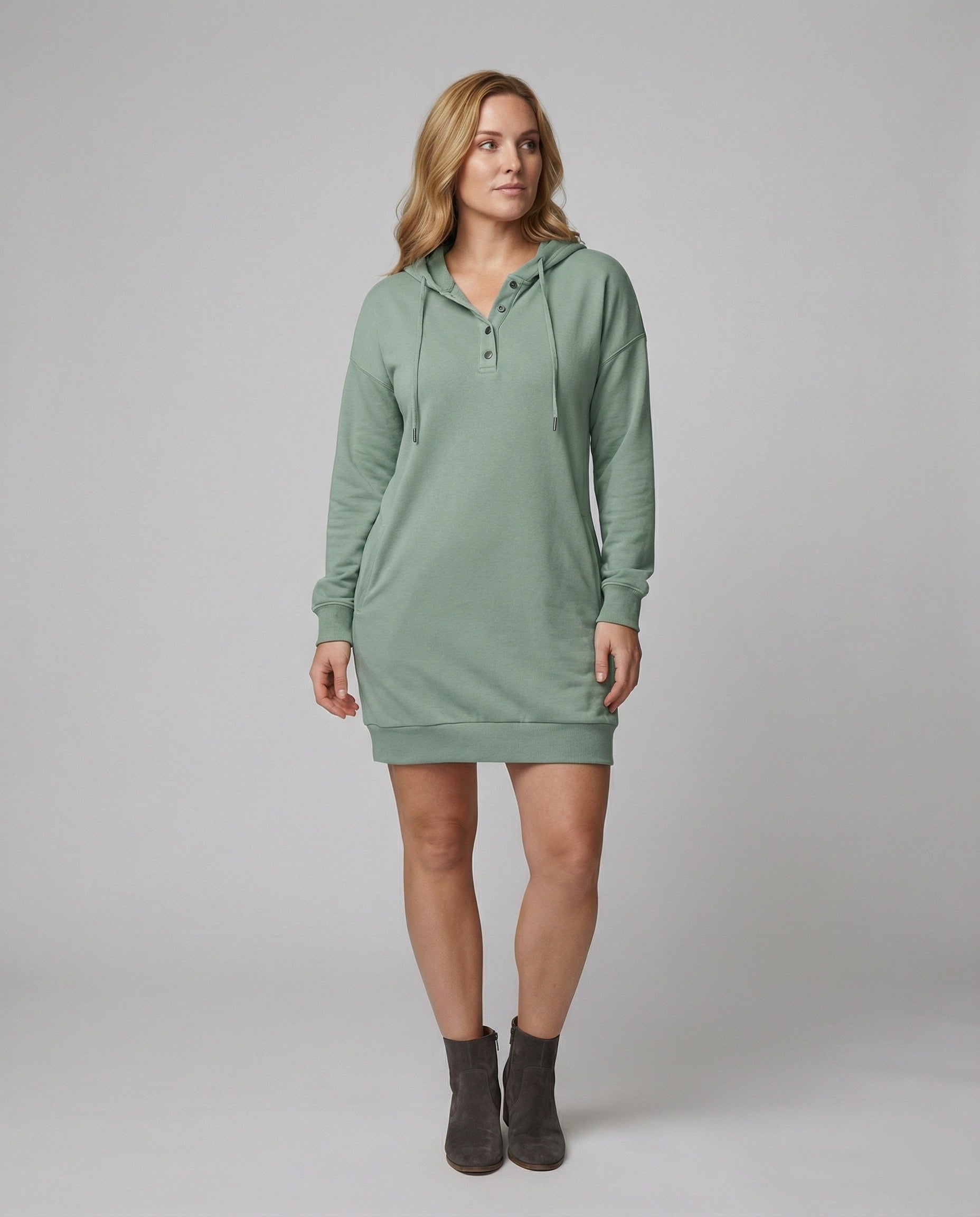 R&B | Stilvolles Klassisches Strickkleid