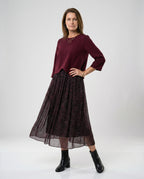 Damen Abendkleid elegant Zweiteiler