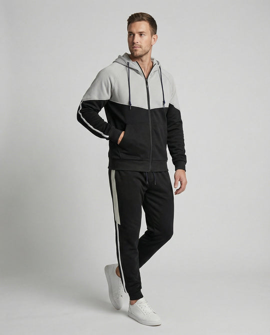 Herren Jogginganzug mit Reißverschlussjacke