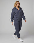 Damen Fleece Jogginganzug mit Kapuze R&B