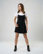 Damen Skater Sommerkleid mit Trägern