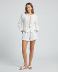 Damen Zweiteiler Set Musselin Sommer