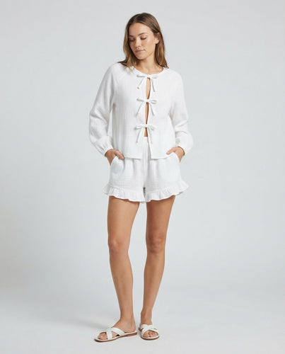 Damen Zweiteiler Set Musselin Sommer
