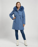 Damen Winterparka mit Wasserdichtem Material & Kapuze | R&B