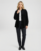 Übergangsjacke Damen elegant als Overshirt-Jacke