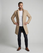 R&B | Eleganter Wolltrenchcoat für Männer