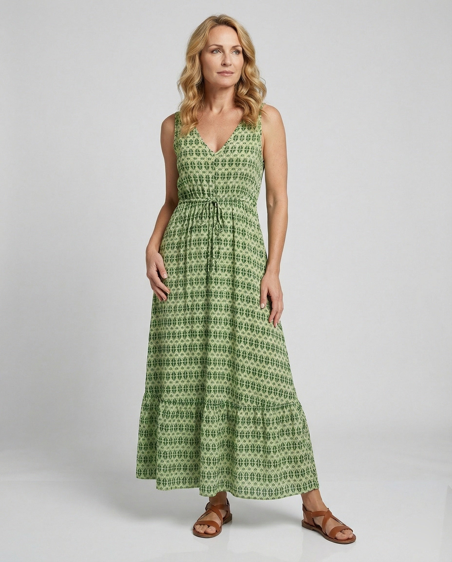Boho Maxikleid Sommer Damen