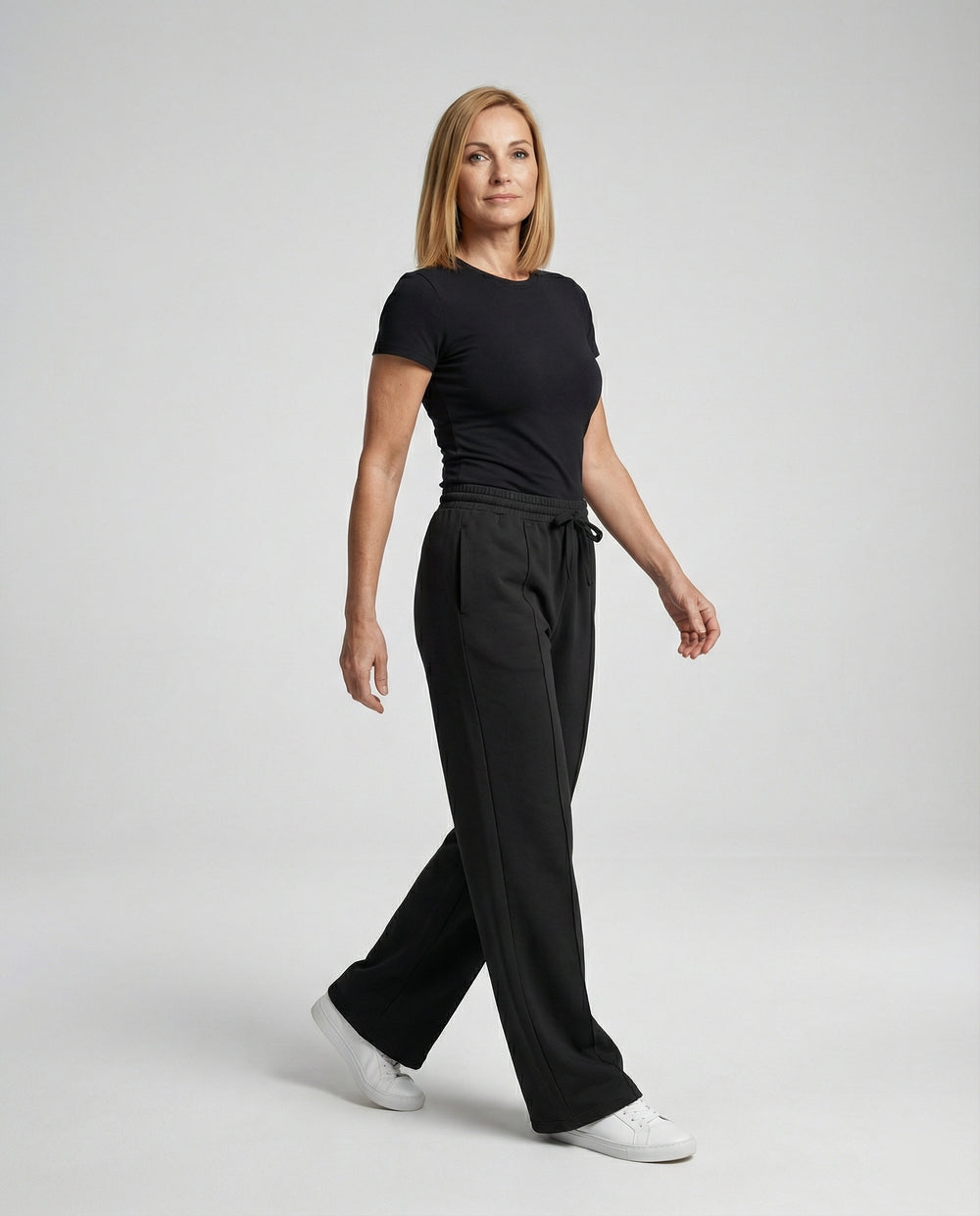 Damen Jogginganzug Hose High Waist
