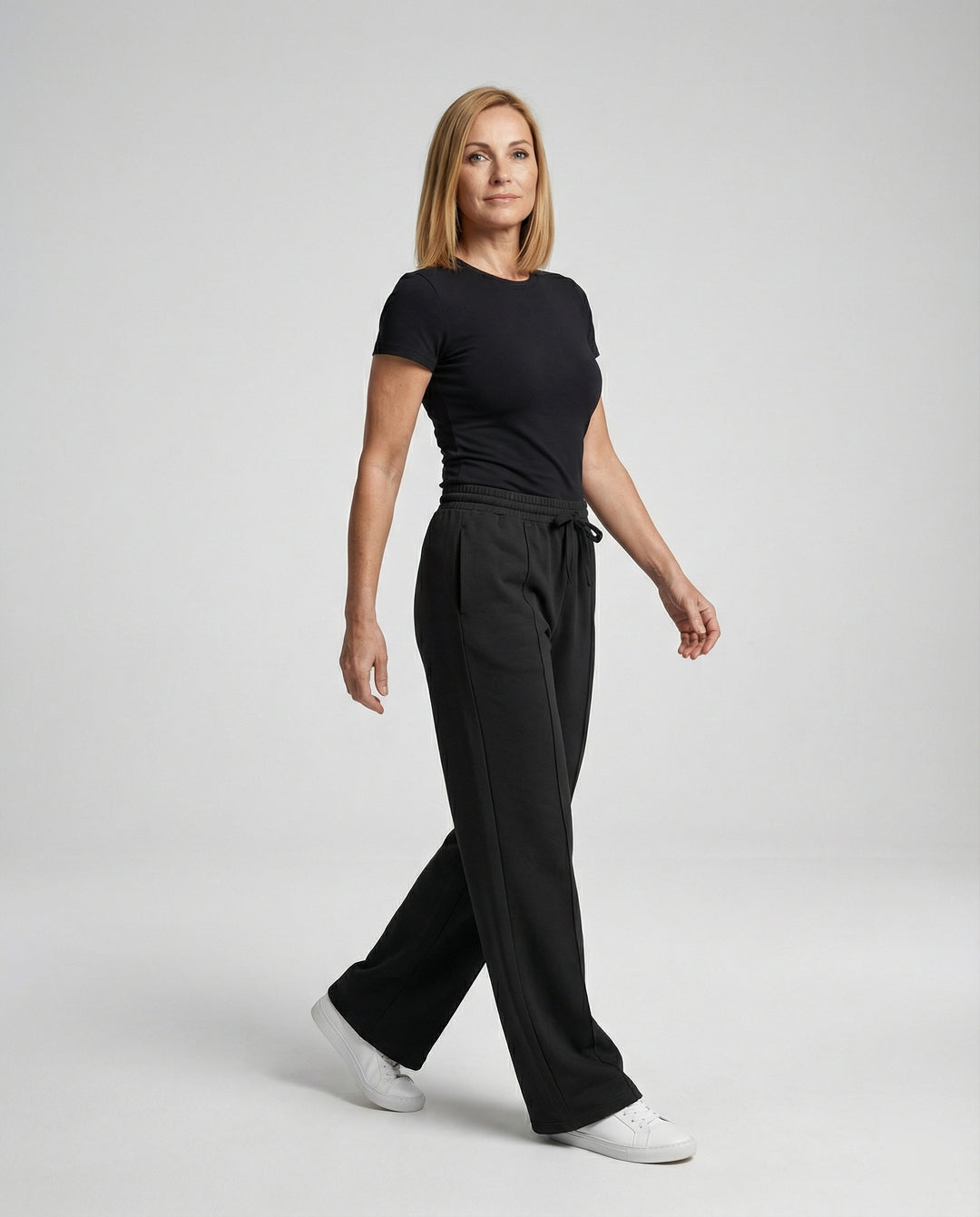 Damen Jogginganzug Hose High Waist
