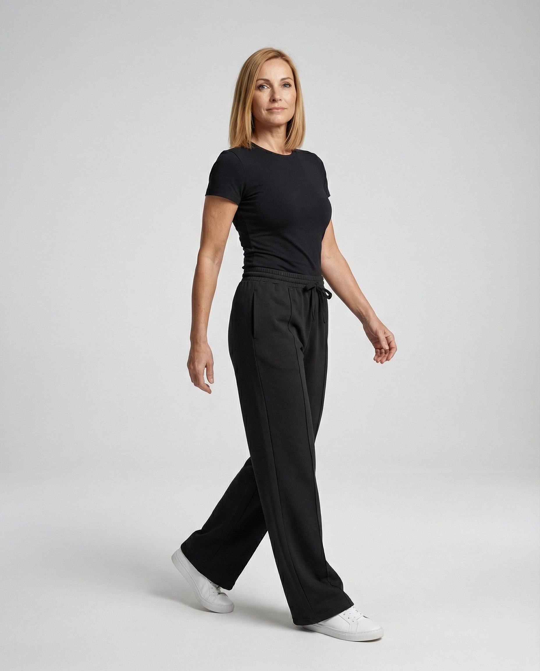 Damen Jogginganzug Hose High Waist